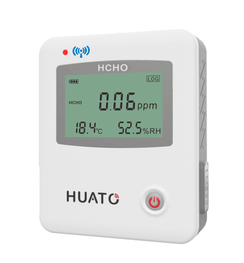 Huato S600 — Formaldehit (HCHO) / Sıcaklık-Nem Kaydedici