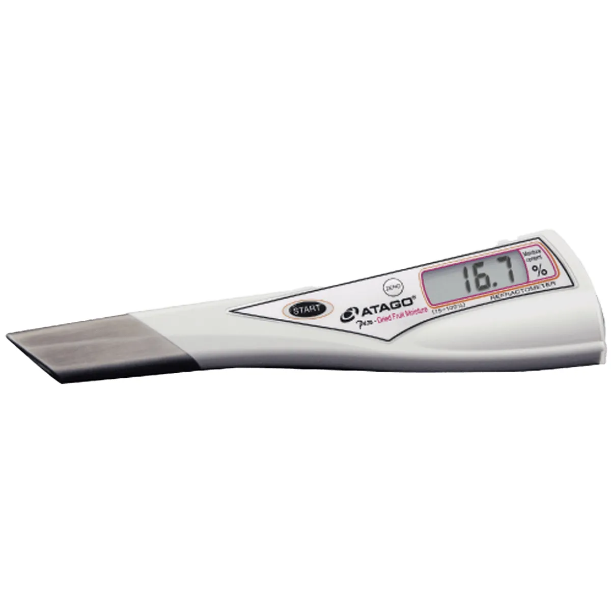Daldırma Tip Dijital Refraktometre · Kuru meyve nemi (nem/su içeriği) 15,0–100,0 %, ATC — 3758 PEN-Dried Fruit Moisture · Atago