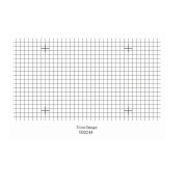 SineImage YE0248 Distorsiyon Izgara (Grid) Test Kartı (3NH)