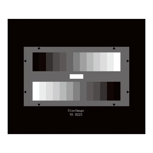 SineImage YE0223 HDTV Gri Skala Test Kartı (3NH)