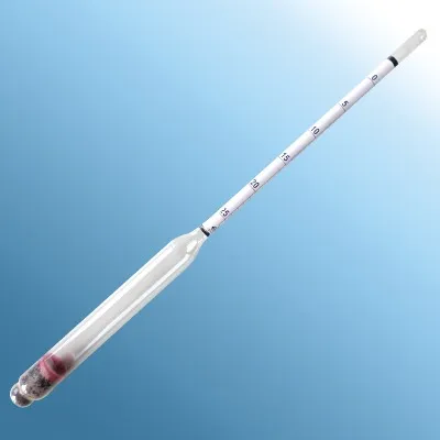 Salamura Hidrometresi (Tuz) · 0-25% NaCl · 0.5% taksimat · 15 °C — 1120FG026/15-qp · Alla France