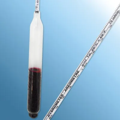 Cam Hidrometre · 2.000–2.200 g/mL, 20 °C referans — 3020FG200/20-qp · Alla