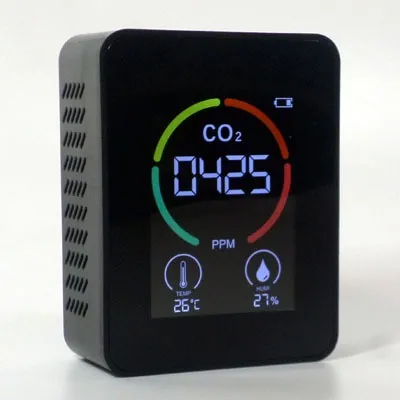 CO₂ Hava Dedektörü · NDIR Sensörlü — 77100-002-ca · Alla France