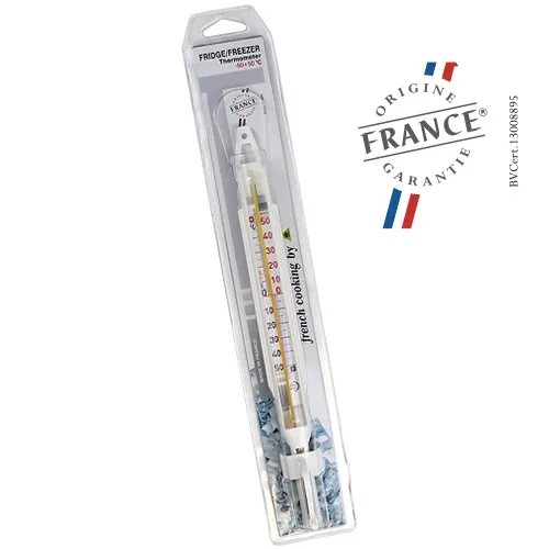 Derin dondurucu termometresi (beyaz kılıf, blister ambalaj) · -50 +50°C — 8010B050/F-bl · Alla France