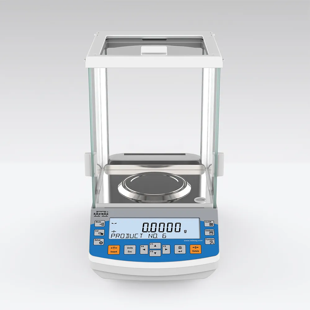 Çift-Aralık Analitik Terazi · 60/220 g × 0,01/0,1 mg, OIML I — AS 60/220.R2 PLUS · Radwag