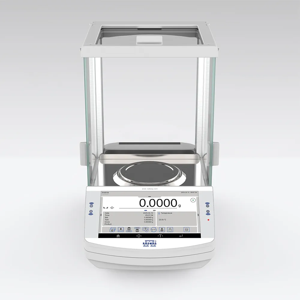 Çift-Aralık Analitik Terazi · 82/220 g × 0,01/0,1 mg, 7" Dokunmatik — AS 82/220.X7 · Radwag