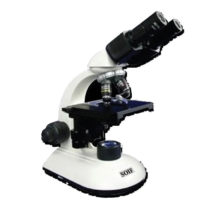 Optik Mikroskop · Binoküler biyolojik (laboratuvar/eğitim sınıfı achromat objek) — B203 · Soif
