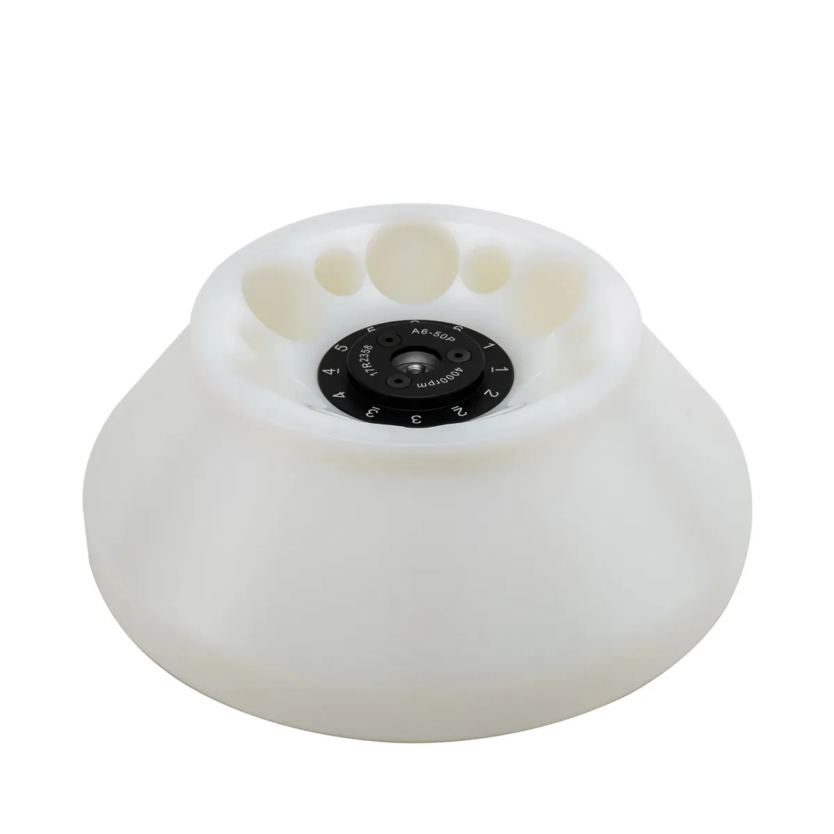 A6-50P Rotor (plastik, 4000 rpm) · 6×15 mL — 19100197 · DLAB