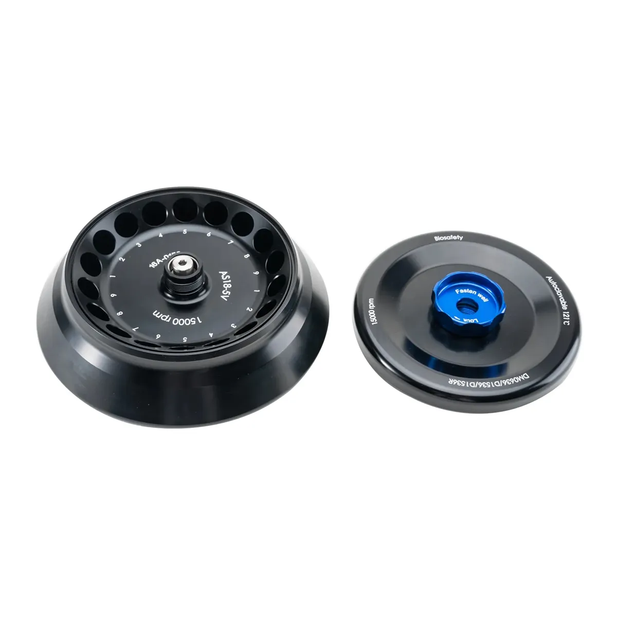 AS18-5V Rotor (sabit-açılı) · 18×5 mL — 19400035 · DLAB
