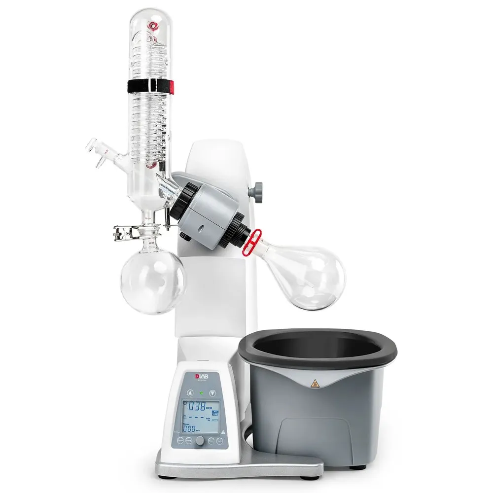 Dijital Döner Evaporatör (5 L Banyo, 20–280 rpm) · RE100-Pro · DLAB