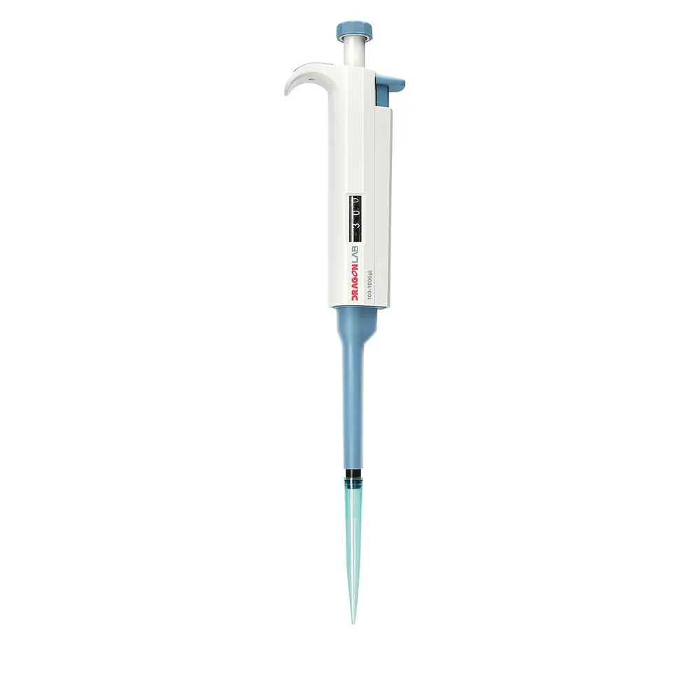 Ayarlanabilir Hacimli Mekanik Pipet (Tek Kanal) 100–1000 µL · 7010101014 — TopPette · DLAB