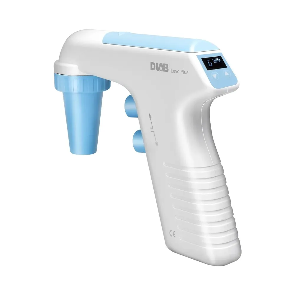 Elektrikli Pipet Doldurucu (0,1–100 mL, 6 Hızlı) · Levo Plus · DLAB