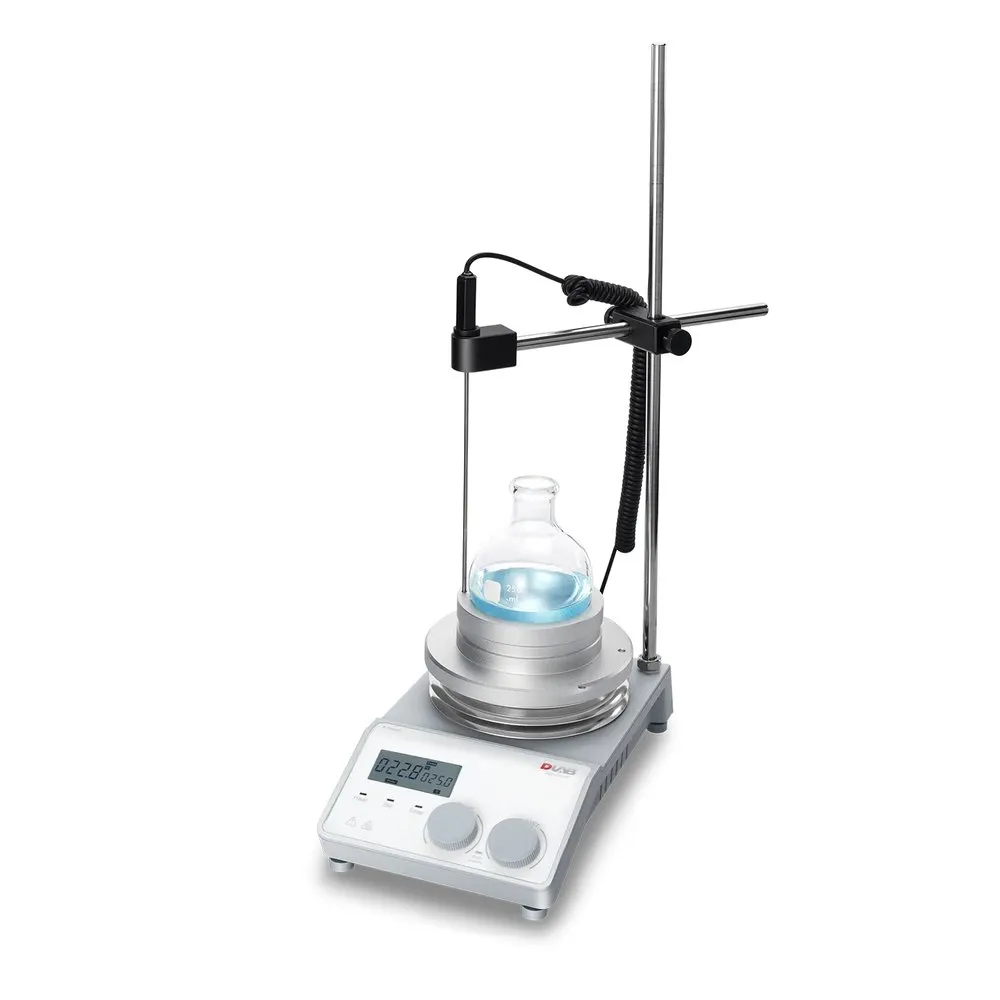 Güçlendirilmiş LCD Isıtmalı Manyetik Karıştırıcı (Zamanlayıcılı) · MS-H-ProM · DLAB