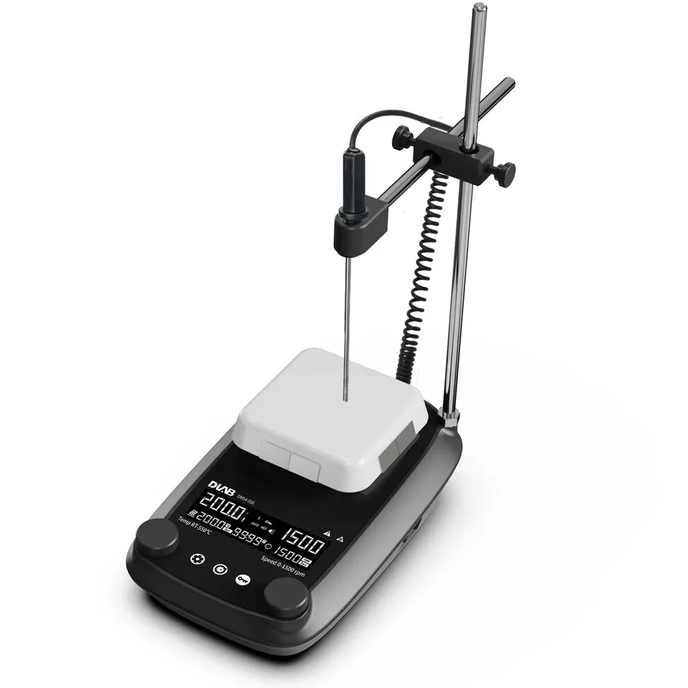 Isıtıcılı Manyetik Karıştırıcı Paketi · 4", Zamanlayıcılı — DMS4-550 · DLAB