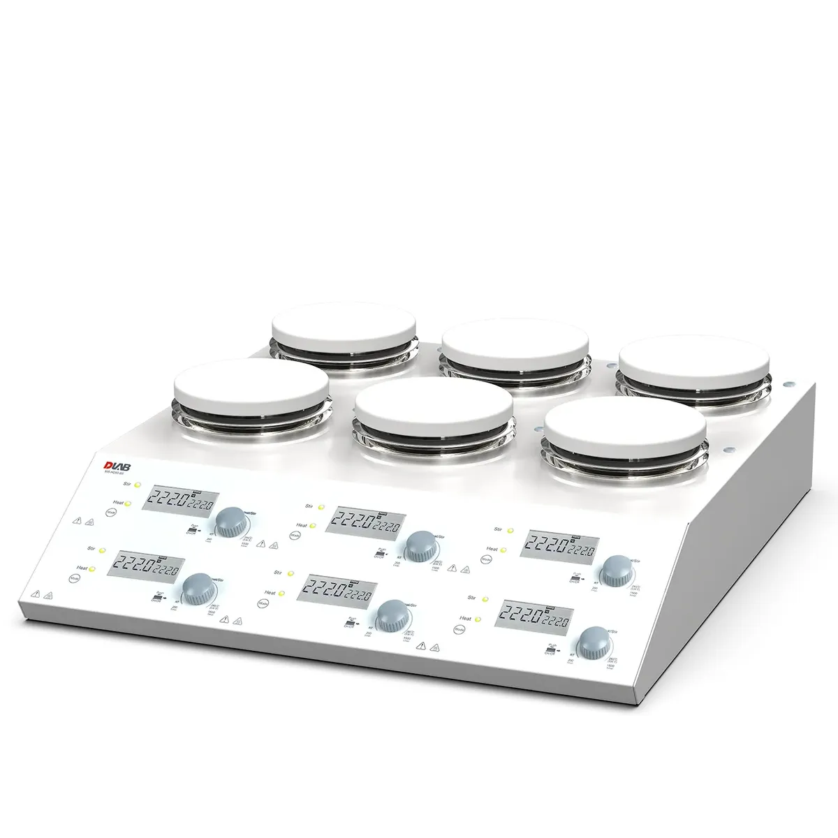 6 Kanallı Dijital Isıtmalı Manyetik Karıştırıcı · MS-H280-S6 · DLAB