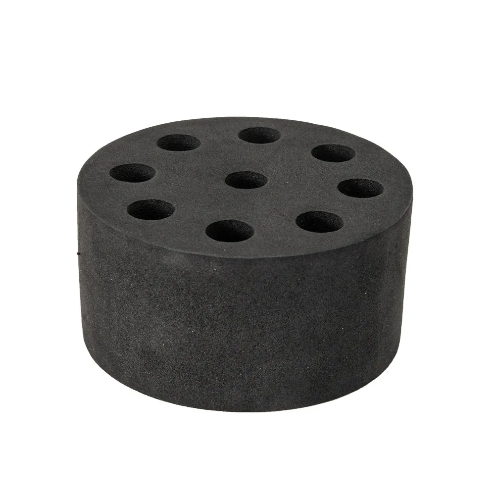 VT1.3.4 Tüp Adaptörü · 8 Yuva, Ø16 mm (10 mL) — Vorteks Platformu · DLAB