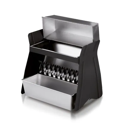 Numune bölücü (riffle) · Sample Splitter type RT 6.5 with 12 openings, feed size 4 mm* — 6.3SSDSLOT · Endecotts