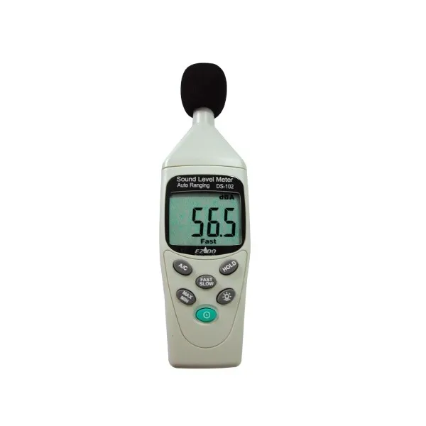 DS-102 Ses Seviyesi Ölçer (30–130 dB · A/C ağırlıklama) · DS-102 · GONDO