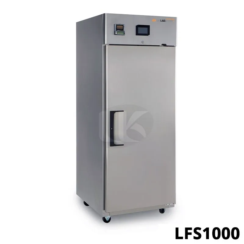 Laboratuvar Dondurucu · 560-1040 L, Hava-Sirkülasyonlu (Endirekt), ICH-Uyumlu — LFS Serisi · LKlab