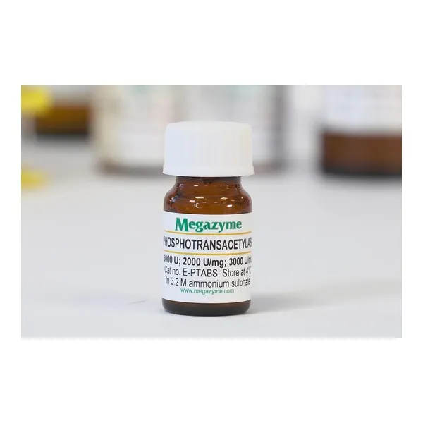 Enzim · Phosphotransacetylase (B.subtilis) — E-PTABS · Megazyme