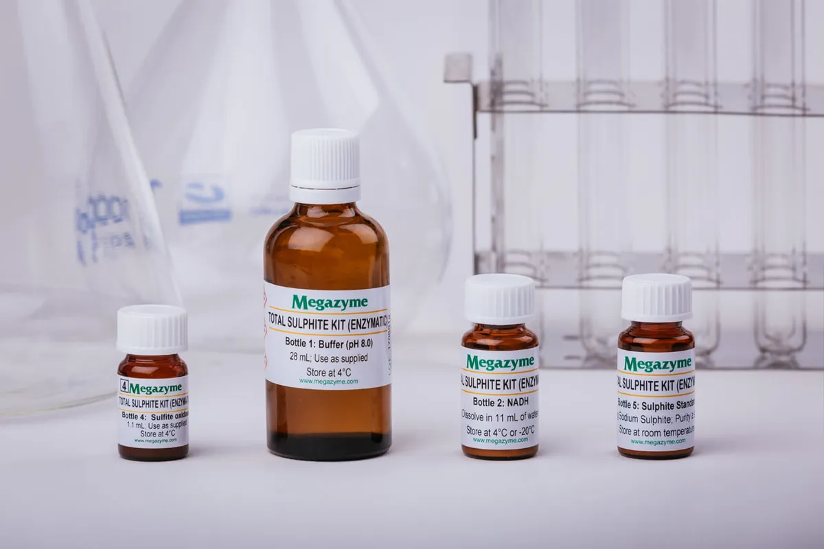 Test Kiti · Total Sulphite Kit (Enzymatic) — K-ETSULPH · Megazyme