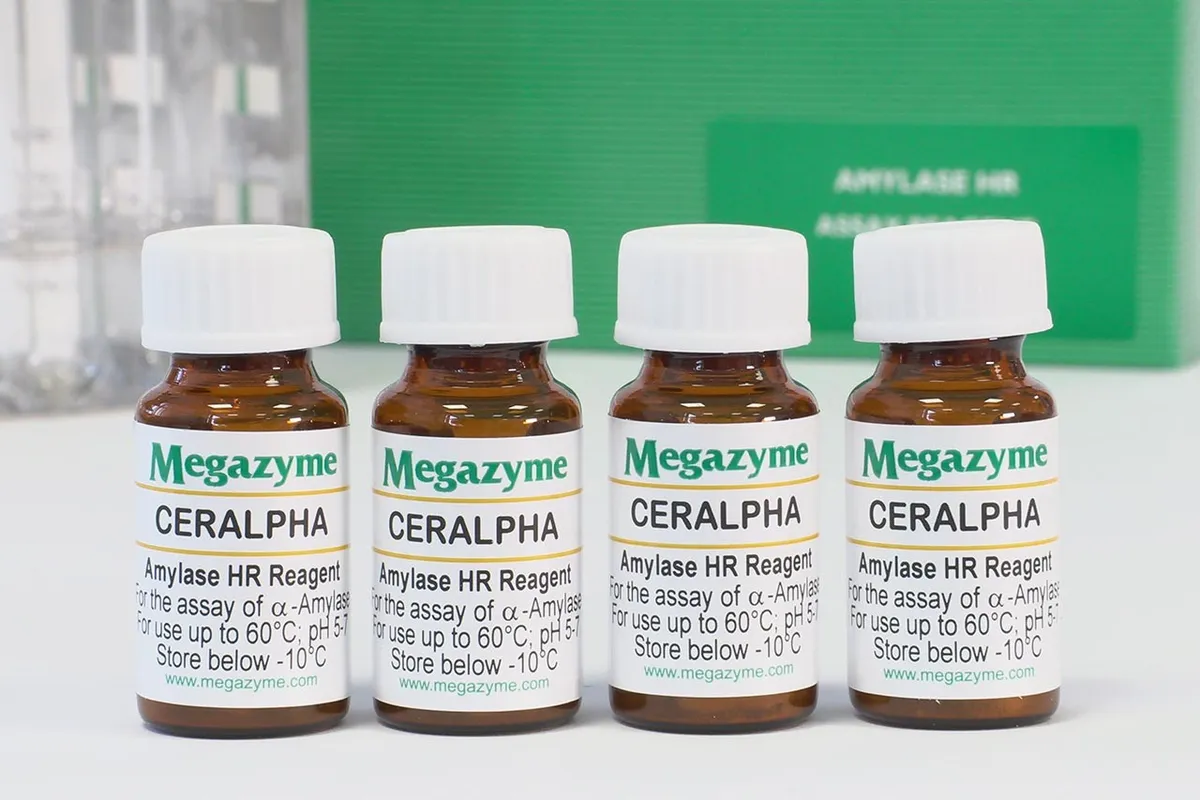 Assay reaktifi · Amylase HR Reagent - 4 vials — R-AMHR4 · Megazyme