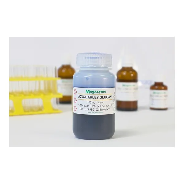 Kromojenik substrat · Azo-Barley Glucan 100ml — S-ABG100 · Megazyme