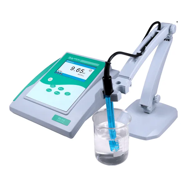 pH Metre · Masaüstü çok-dilli, 910 üst-katman — PH910, elektrot dahil · Apera