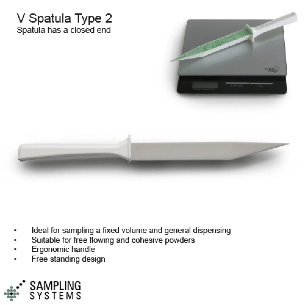 Tek-Kullanımlık V-Spatula (Type 2 (kapalı uç)) · 150 mm — 8115N-150 · Sampling Systems