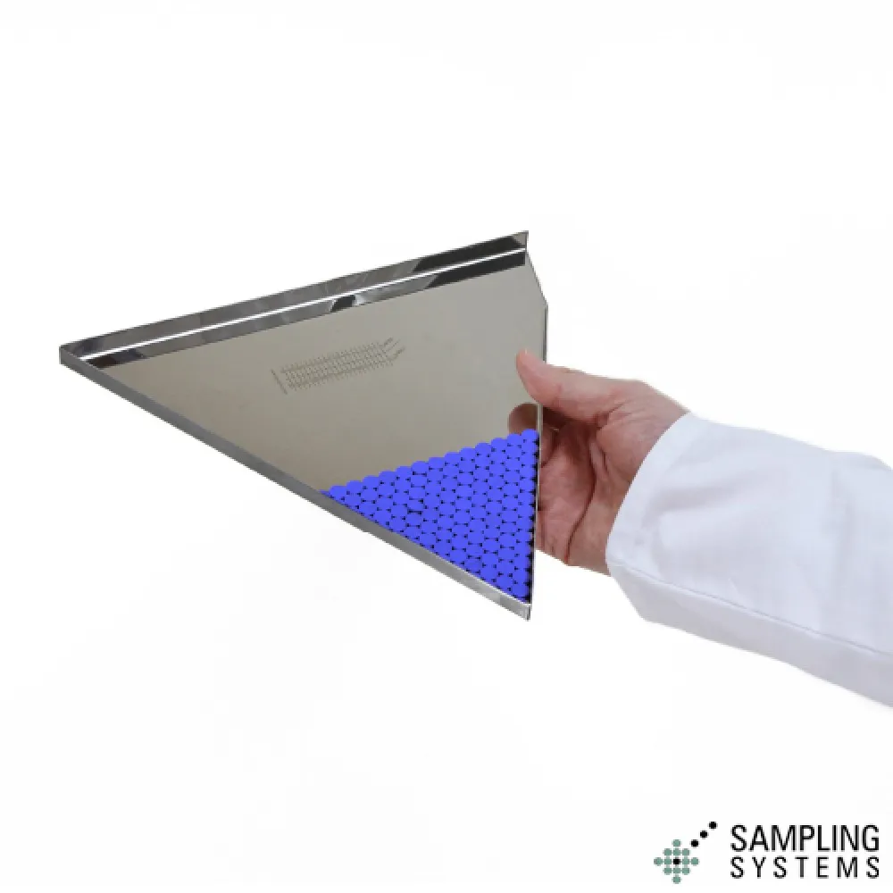 Tablet Sayma Üçgeni (Tablet CountingTriangle. 316L ss. 275mm) — A356-275 · Sampling Systems