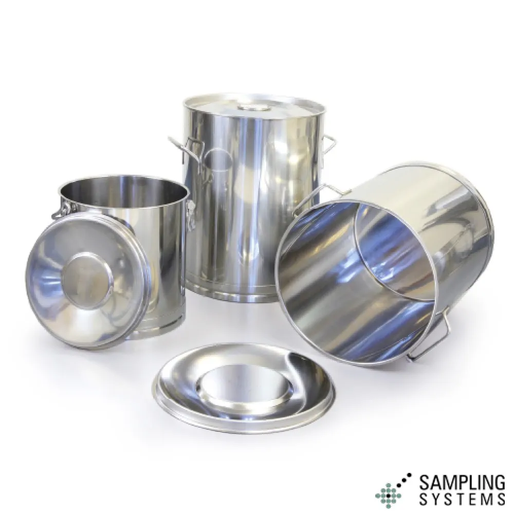 Paslanmaz Saklama Kabı — A454-30 · Sampling Systems