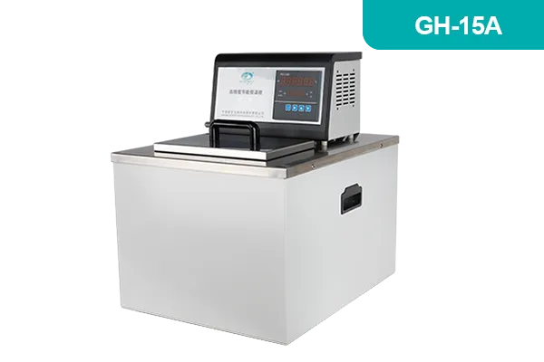 Yüksek-Hassasiyetli Sabit-Sıcaklık Banyosu (Isıtmalı) · Oda sıc. +8~200 °C · 15 L — GH-15A · Scientz