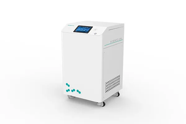 Soğutmalı Yüksek Verimli Doku Öğütücü (−30 °C · 24×2 mL + 12×5 mL) — SCIENTZ-24L · Scientz
