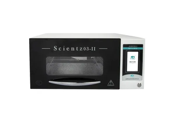 UV Crosslinker (254 nm · 0–99,99 J/cm² enerji kontrolü · 880 cm² ışınlama alanı) — SCIENTZ03-II · Scientz