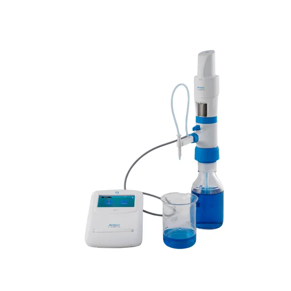 Elektronik Büret · 25 mL, Motorlu Titrasyon — E-Büret TI-25 · Microlit