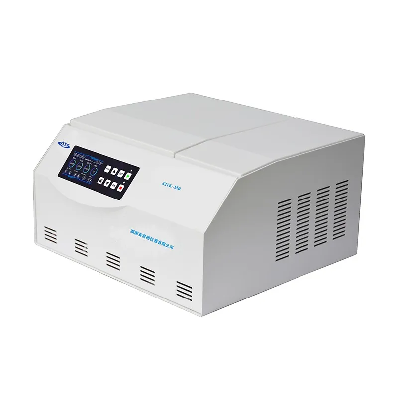 Masaüstü Orta Boy Yüksek Devirli Santrifüj 400 ml (Tabletop Medium-sized High 400ml Speed Centrifuge) — J21K-MR · Anjunyan