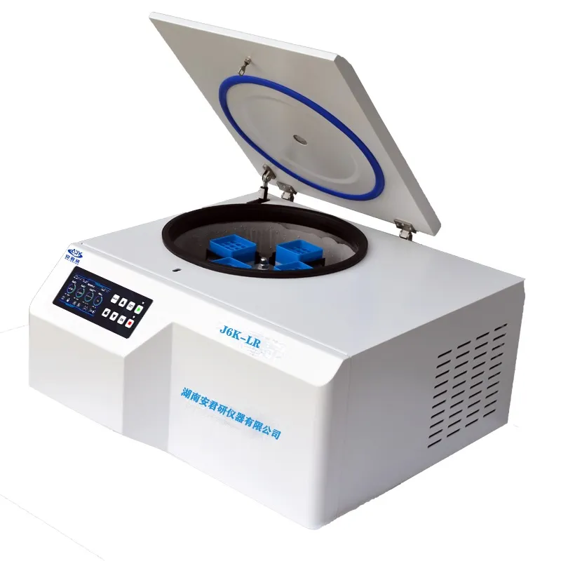 Masaüstü Düşük Devirli Büyük Kapasiteli Santrifüj (Centrifuge Tabletop Low Speed Large Capacity) — J6K-LR · Anjunyan