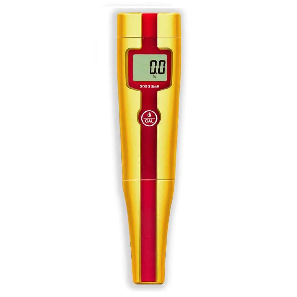 Tuzluluk Ölçer · 5053 — Yüksek-Tuzluluk (%0–20), Platin-Kaplı Elektrot · Apera