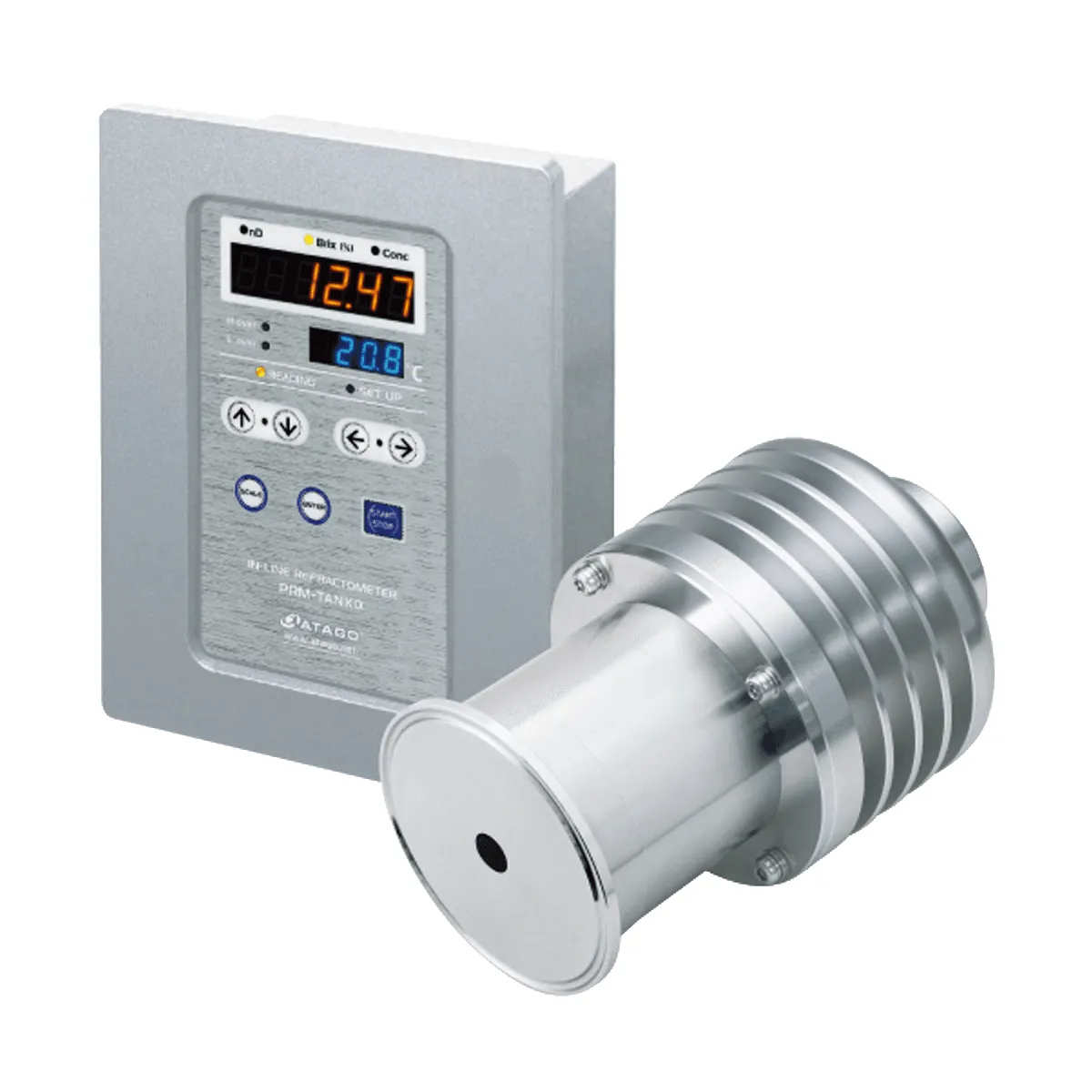 In-line Refraktometre · tank/fermentasyon Brix + nD — PRM-TANK100α DX(FER) · Atago