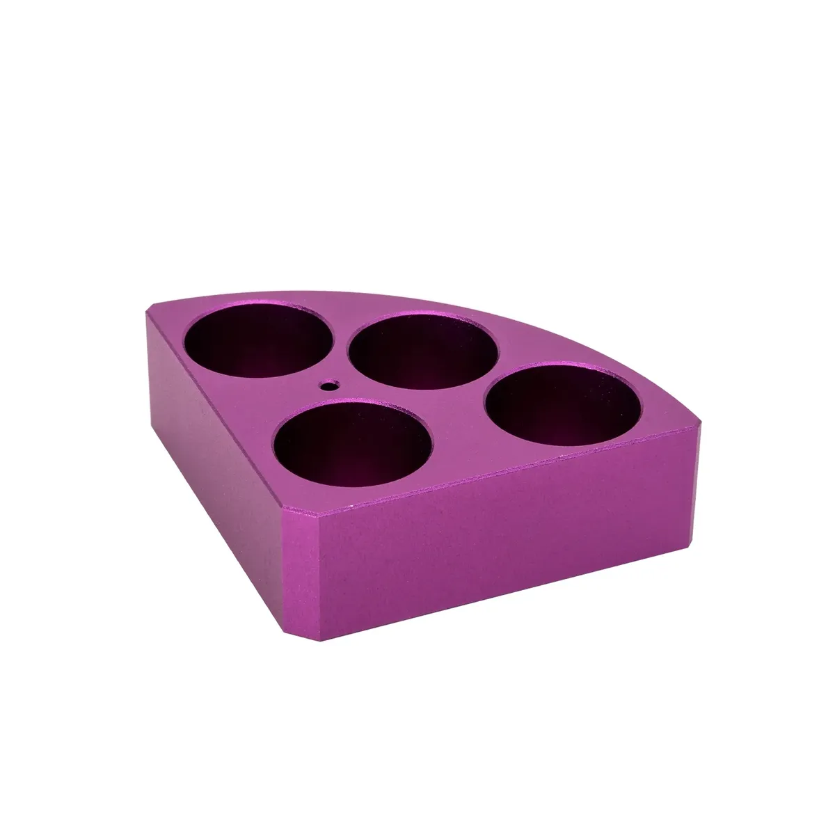 MS 135.3 Çeyrek Reaksiyon Bloğu (Mor) · 4 Delik × 20 mL Kap — MS135 Sistemi · DLAB