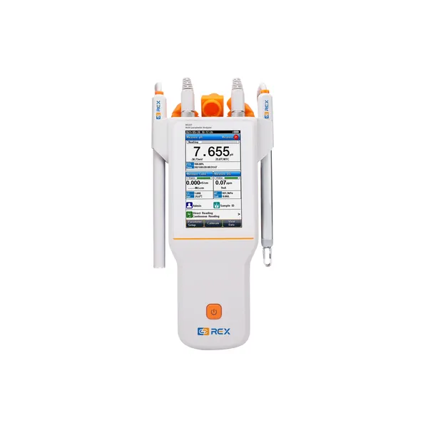 Portatif Çok-Parametreli Analizör · IP65, pH/EC/ISE/DO ±0.002 pH — M510T · Inesa Rex