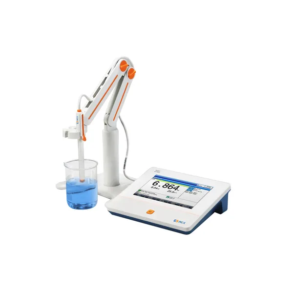 Laboratuvar pH/ORP Metre · ±0.002 pH, 7" dokunmatik (GLP/21 CFR) — PH500T · Inesa Rex