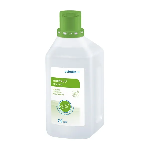 antifect® N liquid — alkol bazlı hızlı yüzey/cihaz dezenfektanı · Schülke