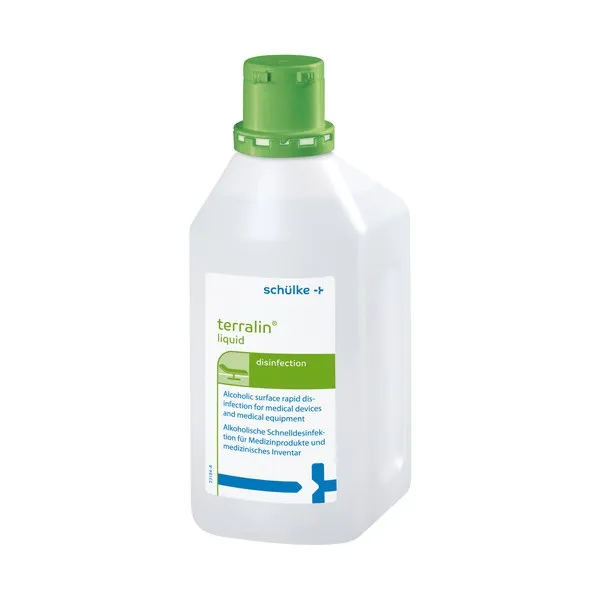 terralin® liquid — alkol bazlı kullanıma hazır yüzey/cihaz hızlı dezenfektanı · Schülke
