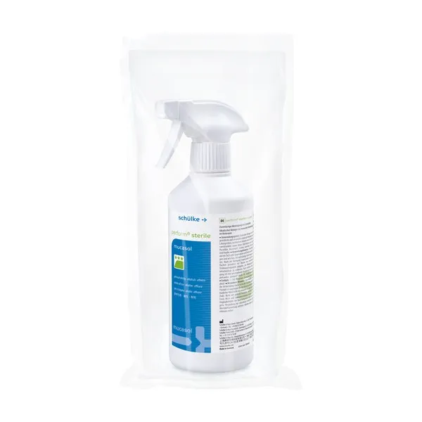 perform® sterile mucasol — temiz oda için steril alkali temizleyici · Schülke