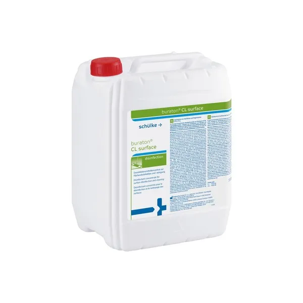 buraton® CL surface — sporisidal, klor (hipoklorit) bazlı yüzey dezenfektanı konsantre · Schülke