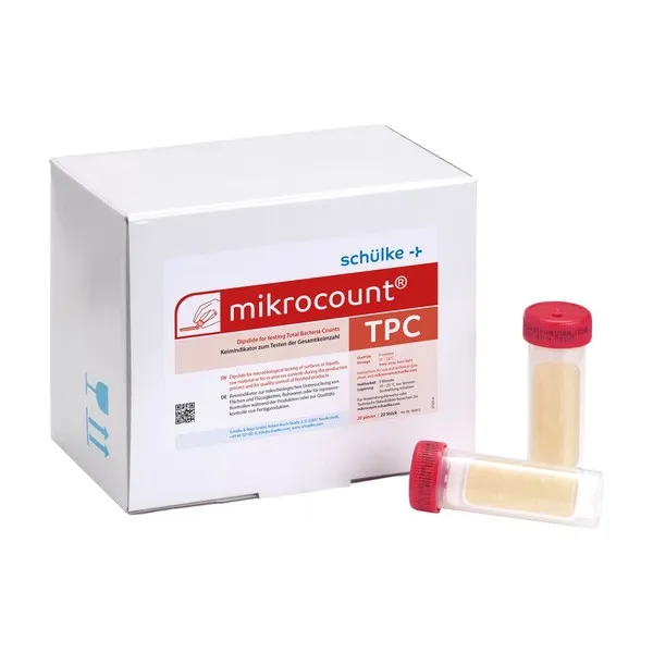 mikrocount® TPC — toplam canlı sayımı için daldırma agar lamı (dip slide) · Schülke