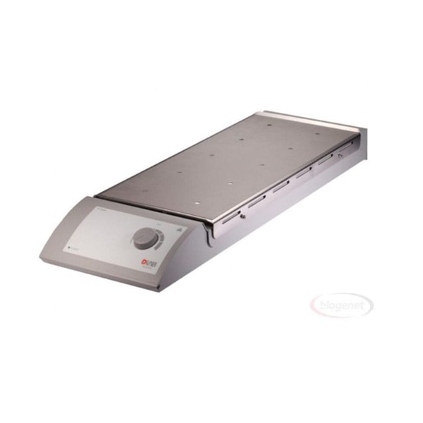 10 Konumlu Manyetik Karıştırıcı · 0–1100 rpm, Silikon-Kaplı Paslanmaz Platform — MS-S10-M · DLAB