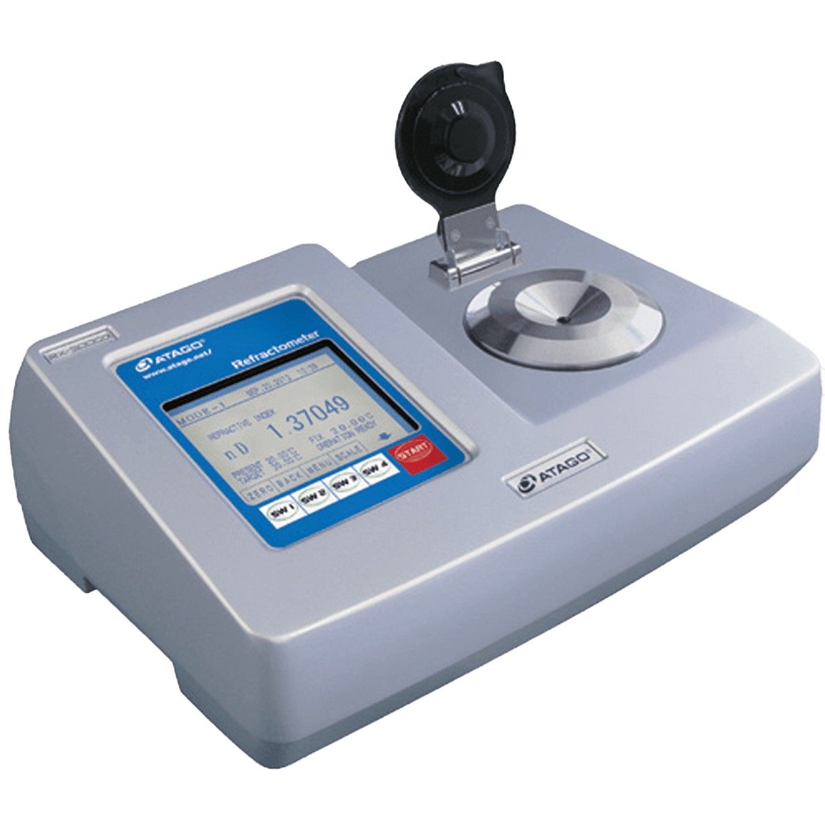 Dijital Refraktometre · ATAGO RX-5000α (3261) — kırılma indisi (nD) ve Brix