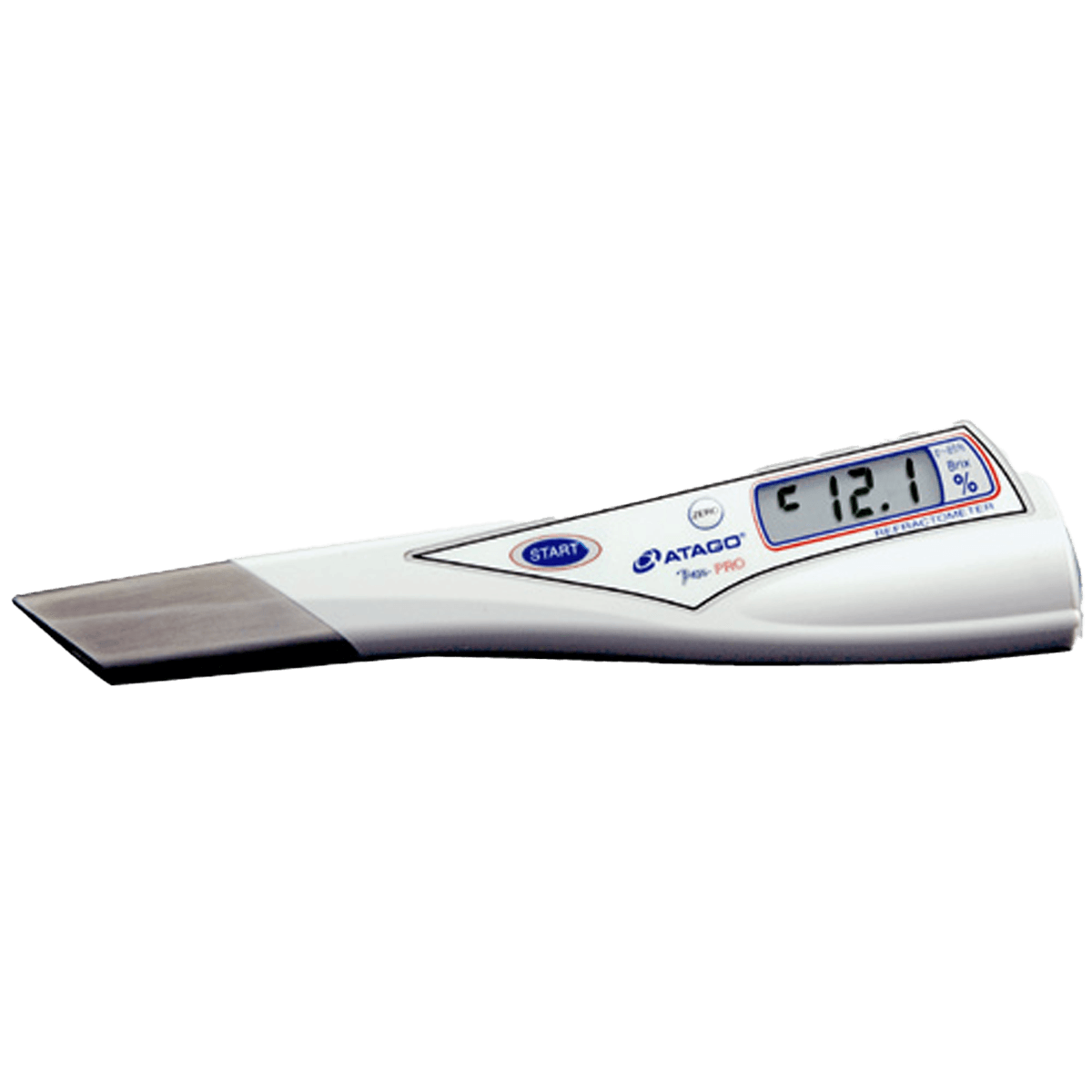Daldırma Tip Dijital Refraktometre · Brix 0-85 %, 100°C sıcak ölçüm, ±0,2 % — PEN-PRO · Atago